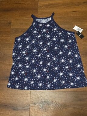 Torrid Navy top sleeveless NWT 1X (14-16)